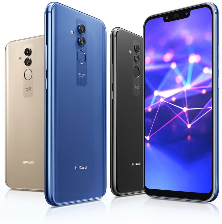 HUAWEI MATE20 lite ブルー 本体 Huawei Mate20 Lite, 6+128 GB, Android 8.0, 6.3 inci, Albastru